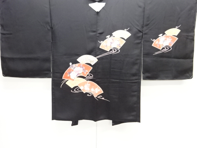 JAPANESE HAORI / UNUSED / FLORAL PLANTS